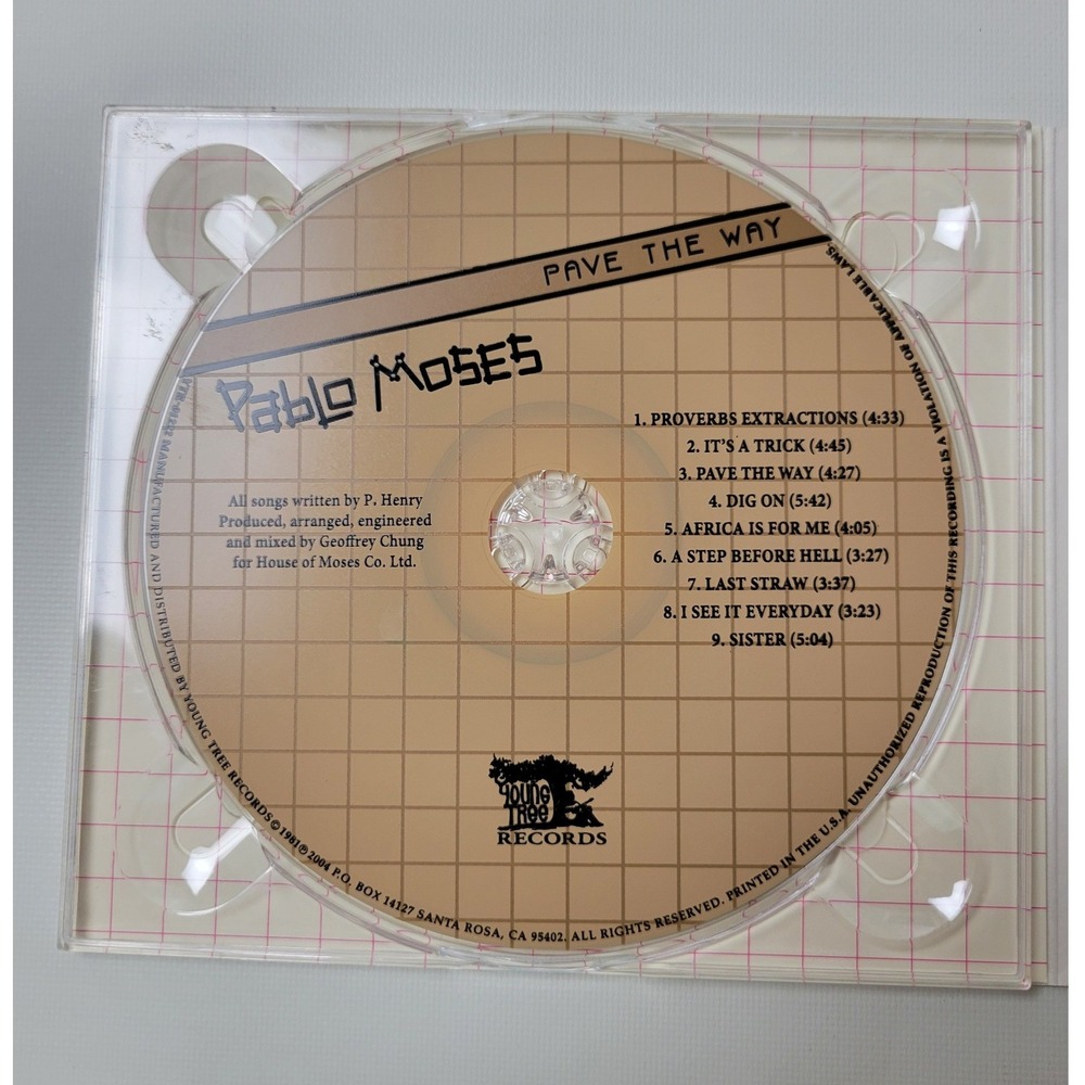 Pablo Moses Pave The Way + Dubs 2-CD Set Roots Reggae Young Tree Records 2004 - Picture 4 of 6